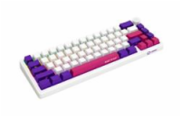 LORGAR Klávesnice KBP70MW, mechanická, bezdrátová herní, béžová, CS