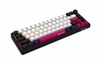 LORGAR Klávesnice KBP70MW, mechanická, bezdrátová herní, černá/červená, CS