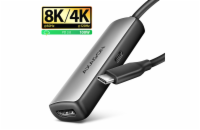 AXAGON RVC-HI8KPD, USB-C -> HDMI 2.1 redukce / adaptér, 8K/60Hz, 4K/144Hz, HDR10+, PD100W
