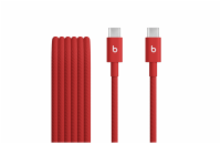 Beats USB-C / USB-C Woven Cable (1.5m)- Rapid Red