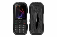 EVOLVEO MaxPhone A1, tlačítkový Dual SIM telefon, černý