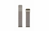 Garett univerzální řemínek 18 mm, stříbrný kovový, typ Mesh