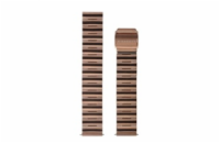 Garett řemínek 18 mm, zlatorůžový kovový,  typ Solid rose gold