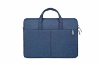 DeTech Brašna pro notebook Future Bag LP-19, 15.6", modrá Praktická stylová brašna s mnoha přihrádkami pro uložení dalšího příslušenství