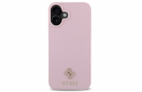 Guess PU Grained 4G Small Metal Logo MagSafe Zadní Kryt pro iPhone 16 Růžová Stylový zadní kryt Guess pro iPhone spojuje prémiovou ochranu s ikonickým módním designem. Ideální volba pro ty, kteří cht