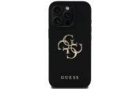 Guess PU Grained 4G Metal Logo Zadní Kryt pro iPhone 16 Pro Černá Stylový zadní kryt Guess pro iPhone spojuje prémiovou ochranu s ikonickým módním designem. Ideální volba pro ty, kteří chtějí chránit