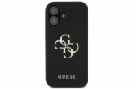 Guess PU Grained 4G Metal Logo Zadní Kryt pro iPhone 16 Černá Stylový zadní kryt Guess pro iPhone spojuje prémiovou ochranu s ikonickým módním designem. Ideální volba pro ty, kteří chtějí chránit tel