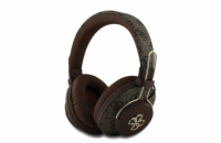 Guess PU 4G Metal Logo ENC Bezdrátová Sluchátka Hnědá Bezdrátová sluchátka Guess s technologií ENC kombinují stylový design s kvalitním zvukem a pohodlným nošením pro každodenní poslech i cestování. 
