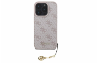 Guess 4G Charm Zadní Kryt pro iPhone 16 Pro Tone on Tone Růžová Stylový zadní kryt Guess pro iPhone spojuje prémiovou ochranu s ikonickým módním designem. Ideální volba pro ty, kteří chtějí chránit t