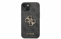 Guess PU 4G Metal Logo Zadní Kryt pro iPhone 14 Grey Guess PU 4G Metal Logo prémiový kryt, který nejen že váš telefon perfektně ochrání, ale také svým povedeným designem a použitými prvotřídními mate