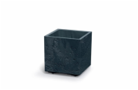 Květináč SIERRA SQUARE BETON EFFECT antracit 28,8cm