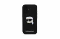 Karl Lagerfeld Liquid Silicone Karl Head MagSafe Zadní Kryt pro iPhone 16 Černá Luxusní zadní kryt Karl Lagerfeld pro iPhone spojuje elegantní vzhled s praktickou ochranou. Stylový doplněk pro každéh