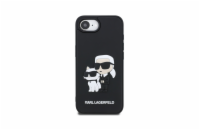 Karl Lagerfeld 3D Rubber Karl and Choupette Zadní Kryt pro iPhone 16e Černá Luxusní zadní kryt Karl Lagerfeld pro iPhone spojuje elegantní vzhled s praktickou ochranou. Stylový doplněk pro každého mi