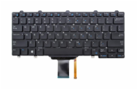 Originální klávesnice pro notebooky Dell Latitude E7250, bez podsvícení Originální klávesnice pro notebooky Dell Latitude E7250 E7270 E5270 7350 5290, bez podsvícení.