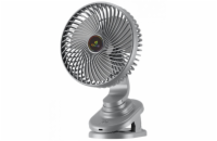 Přenosný ventilátor Kisonli F104, 1200mAh – šedá Přenosný ventilátor Kisonli F104 s kapacitou 1200mAh poskytne pohodlné osvěžení doma i na cestách. Praktické provedení zajišťuje snadné použití v každ