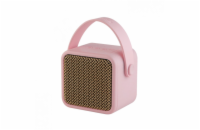 Reproduktor Kisonli S1, Bluetooth, USB, SD, FM, AUX – růžová Reproduktor Kisonli S1 s Bluetooth, USB, SD, FM a AUX připojením umožní přehrávání hudby z různých zdrojů. Ideální pro každodenní použití 