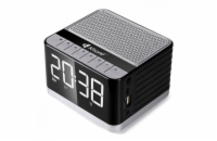 Reproduktor Kisonli G8, Bluetooth, Hodiny, USB, SD, FM, AUX, RGB – černá/šedá Reproduktor Kisonli G8 s Bluetooth, USB, SD, FM a AUX připojením kombinuje přehrávání hudby s funkcí hodin a RGB podsvíce