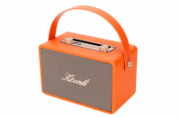 Reproduktor Kisonli G106, Bluetooth, USB, SD – oranžová Reproduktor Kisonli G106 s Bluetooth, USB a SD slotem nabídne silný zvuk v kompaktním těle. Skvělý společník na cesty, párty i domácí poslech b