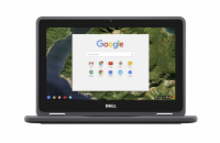 Dell Chromebook 11 3189 Education Intel Celeron N3060 2.48 GHz, 64 GB, 4 GB, 11,6 palců, 1366 x 768 px, Intel HD Graphics, Webkamera, WIFI, Chrome OS