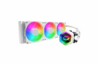 Cooler Master vodní chladič MasterLiquid 360 Core II, 3x120mm, LGA1851, AM5, bílá