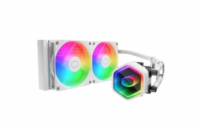 Cooler Master vodní chladič MasterLiquid 240 Core II, 2x240mm, LGA1851, AM5, bílá