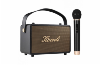Reproduktor Kisonli G100, Karaoke, Bluetooth, USB, SD, AUX – černá Reproduktor Kisonli G100 s Bluetooth, USB, SD a AUX připojením zaujme svým výrazným zvukem. Kompaktní řešení pro přehrávání hudby do