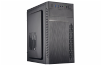 EUROCASE MidT ML M6-505B / mATX / bez zdroje / 2x USB 3.0 / černá