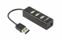 USB hub YENKEE YHB-4001BK