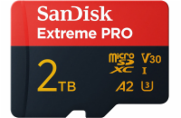 SanDisk microSDXC 2TB Extreme PRO + Rescue PRO Deluxe + SD adaptér