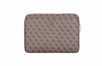 Guess PU 4G Triangle Logo Obal pro Notebook 14" - hnědá Stylový obal Guess PU 4G Triangle Logo pro notebooky do 14" chrání zařízení před poškozením a dodává mu elegantní vzhled. Ideální na cesty i ka