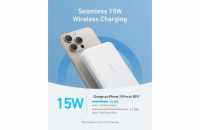 Bezdrátová powerbanka Anker MagGo 10000mAh, 30W bílá