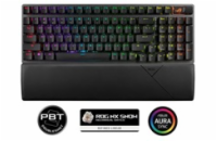 ASUS klávesnice ROG Strix Scope II 96 Wireless (ROG NX Snow) - CZ/SK