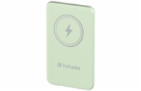VERBATIM Powerbanka Charge  n  Go, Magnetická, 5000 mAh, USB-C, Zelená