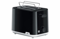 Braun HT1010BK topinkovač, 2 topinky, regulace opékání, opětovný ohřev, rozmrazování, černý