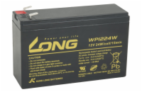 Long 12V 6Ah olověný akumulátor HighRate F2