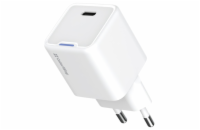 COLORWAY 1x USB-C/ síťová nabíječka/ GaN/ PD/ PPS/ 35W/ Bílá