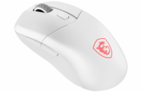 MSI herní myš VERSA 300 Wireless White/ bezdrátová/ 8.000 dpi/ 2,4GHz/ BT5.3/ USB/ RGB podsvícení/ 6 tlačítek/ bílá