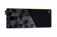 Herní podložka pod myš Onikuma MP006 s RGB podsvícením - černá Herní podložka Onikuma MP006 s RGB podsvícením v černé barvě zpříjemní hraní i práci díky kvalitnému povrchu a stylovému osvětlení.