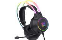 Herní Sluchátka Onikuma X15 Pro s mikrofonem, RGB, USB - černá Herní sluchátka Onikuma X15 Pro s RGB podsvícením a USB připojením přinášejí skvělý zvuk i pohodlí pro hraní a komunikaci.