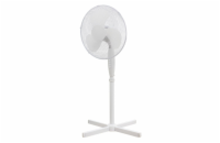 Stojanový ventilátor 40cm, 3 rychlosti, bílý, 50W VS4050