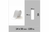 Niimbot štítky RP 15x50mm 130ks Bílé pro D11, D11-M, D110, D110-H