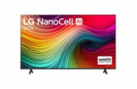 LG NANO82 50" TV, 4K Ultra HD, NanoCell, Direct LED, HDR, WiFi, Bluetooth, webOS, ThinQ, HDMI