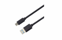 Premium Cord PremiumCord datový kabel USB-A 3.0/USB-C, 2m - černá Kvalitní USB-A 3.0 / USB-C kabel značky PremiumCord s délkou 2 metry zajišťuje rychlý přenos dat i spolehlivé nabíjení zařízení doma 