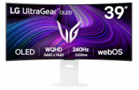 LG monitor zakřivený 39GX90SA-W 39 " OLED/3440x1440/21:9/275cd/m2/240 HZ/0,03ms/ DP/HDMI/USB-C/LAN/7Wx2/výškově stav.