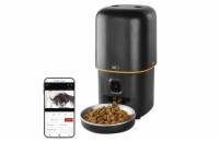 Smart automat na krmivo EMOS Pet Care s kamerou, 4 l, černý, Wi-Fi Tuya