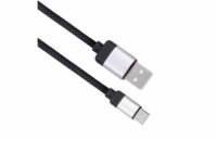 Solight magnetický USB-C kabel, USB 2.0 A konektor - USB-C konektor, 1m