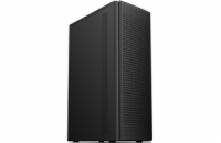 BAZAR - CRONO skříň DM2 Midi Tower, bez zdroje, černá, poškozený obal