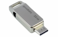 GOODRAM Flash Disk 32GB ODA3, USB 3.2, stříbrná