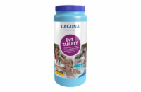 Multifunkční tablety pro chlorovou dezinfekci bazénové vody LAGUNA 6v1 1,4kg