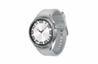 BAZAR - Samsung Galaxy Watch 6 Classic (47 mm), EU, stříbrná - Po opravě (Komplet)